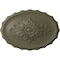 Ekena Millwork Oxford Ceiling Medallion, Hand-Painted Spartan Stone, 16 7/8"W x 11 3/4"H x 1 1/2"P CM16OXSSF - alternate 1